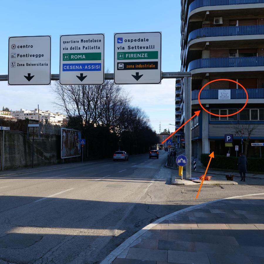 B&B Il Bacio Perugia Kültér fotó
